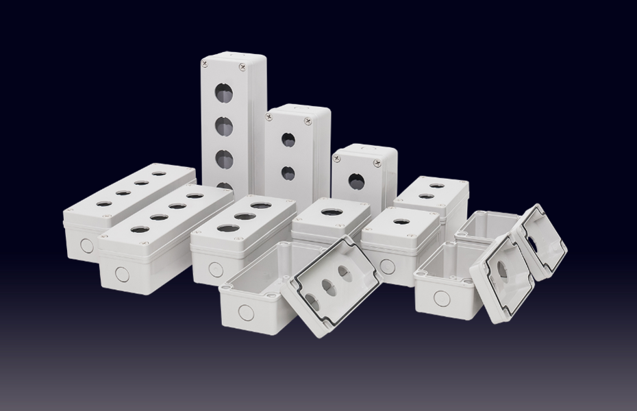 플라스틱 푸쉬버튼박스